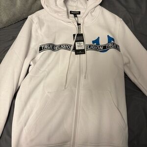 True Religion zip up hoodie